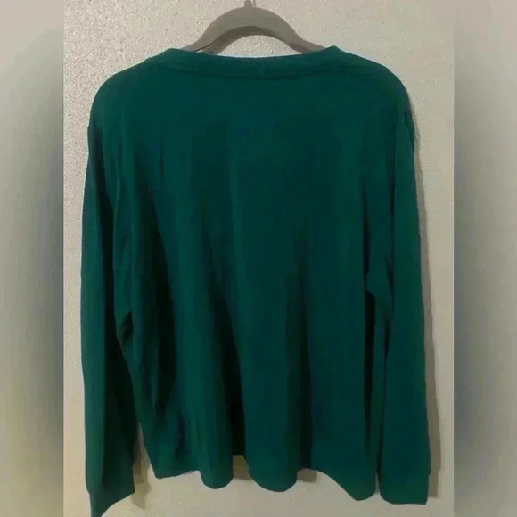 Anne Klein Sport Women's Green Long Sleeve Crew Neck Sweater XL - Picture 4 of 6
